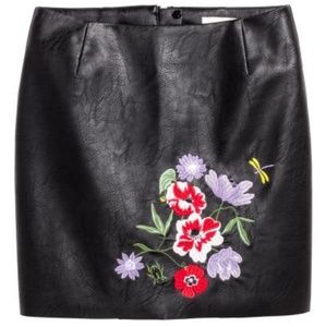 H&M Embroidered Mini